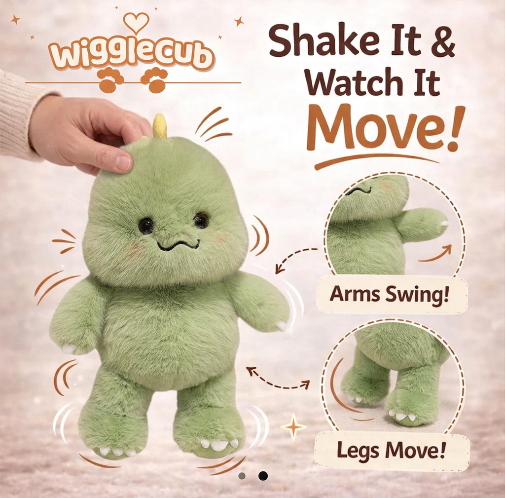 WiggleCub Running Plushie!